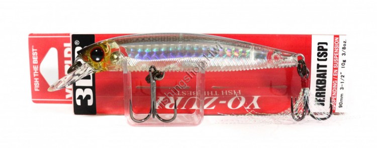 DUEL 3DB Jerkbait SP90 PZ silver black