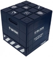 GAN CRAFT Original Block Shaped Mult-Box G-BLOCK20 #02 Navy