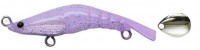 ZIP BAITS ZBL Zoea 49S Blade #950 G Purple / Blue Lame (Silver Blade)