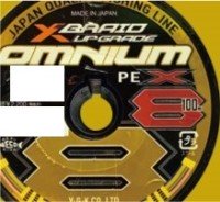 YGK XBraid Omnium X8 Upgrade [10m x 5color] 100m 12 connections #0.6 (6.4kg)