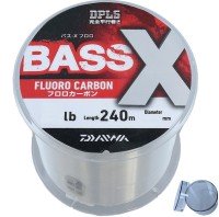 DAIWA Bass-X Fluoro Carbon [Natural] 240m (16lb)