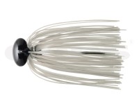 DEPS Hype Football Jig 1/2oz Silicone Skirt #59 Smoke