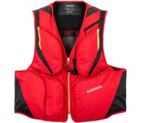 SHIMANO VE-520W 2Way Short Vest Red M