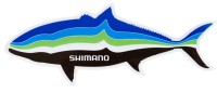 SHIMANO Image Sticker L #King