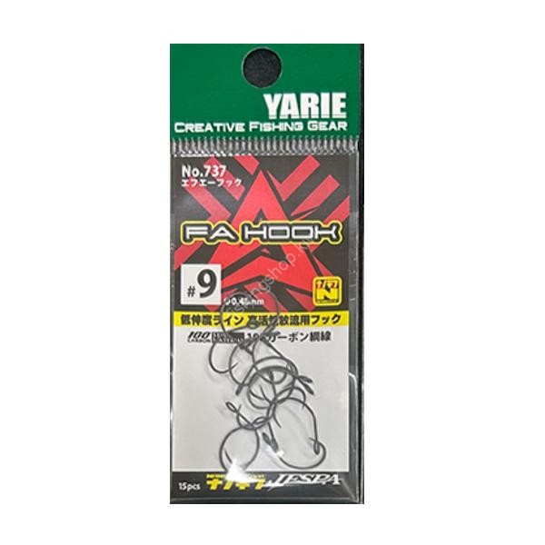 YARIE 737 FA Hook Size 9 (15 pcs Pack)