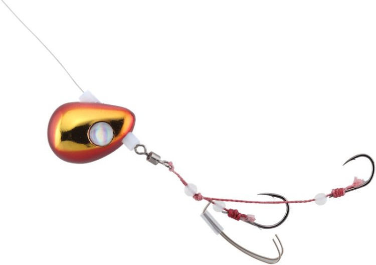 JACKALL BinBin Tenya Taimu Yudo No.25 #F-0004 Red/Gold