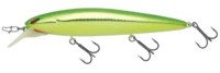 NORIES Laydown Minnow Mid 110F #BR-139 Green Back Yellow Gold