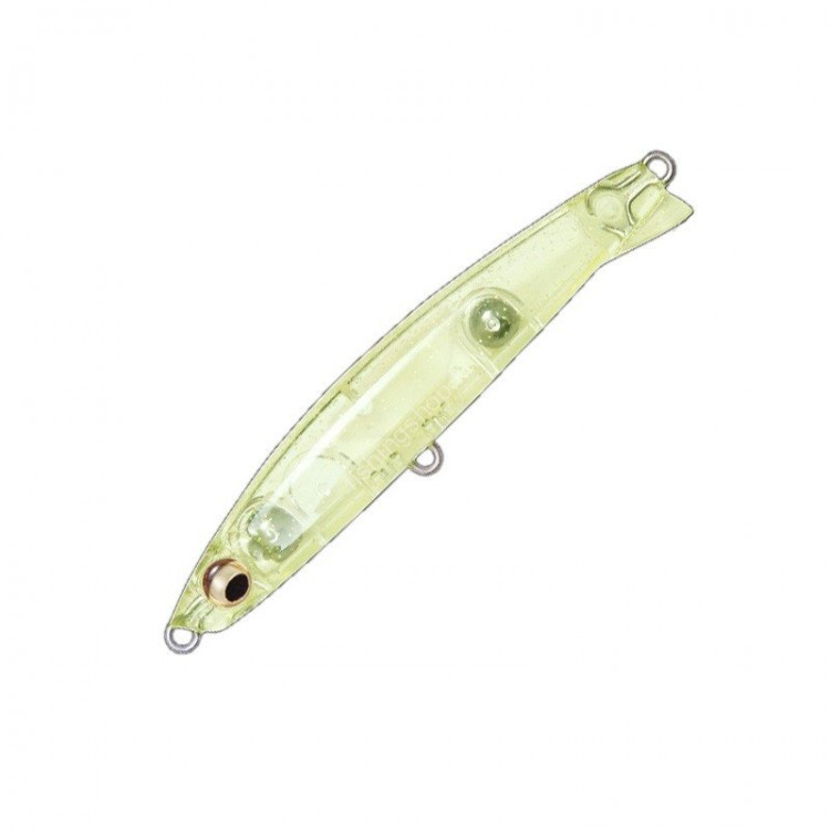 MEGABASS COLLIE 43 mm Clear Chart Glow Glitter