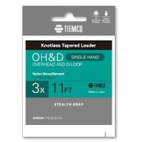 TIEMCO OH&D Leader Single 3X [Stealth Gray] 11ft