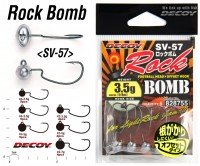DECOY Rock Bomb SV-57 [NS Black] 3.5g #2 (4pcs)