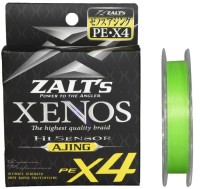 LINE SYSTEM Zalt's Xenos X4 Hi Sensor Ajing [Green] 100m #0.3 (6lb)