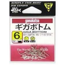 GAMAKATSU Giga Bottom [White] #6 (24pcs)