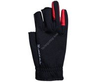 JACKALL Versatile Gloves Three Fingers (Red) M