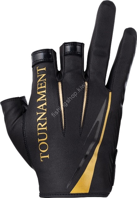 DAIWA DG-1223T Tournament Glove 3-Cut (Black) M