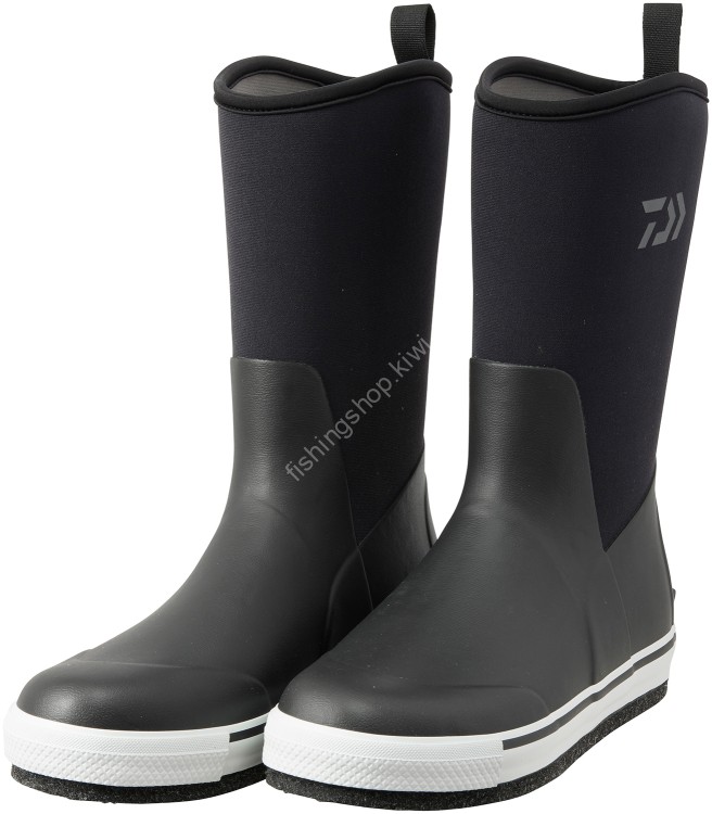 DAIWA FB-3550-T Daiwa Tight Fit Fishing Long Boots (Black) LL