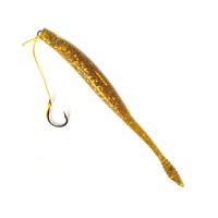 SASA LABO BBJr-4.8-3 BigBoss Jr. Sardine Model 4.8'' Worm Only 3 Pieces #6 Gold Rush