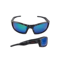 RAPALA Sunglasses SC Model RSG-SC72GRE #Frame: Black Matte x Gray Camo ; Lens: Green Revo Mirror