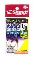 SHOUT! Heavy Spark Assist Twin 357VT #1/0 3cm (2pcs)