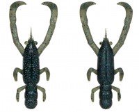 FISH ARROW Freerig Shrimp 2.6" #04 Weed Neon