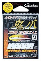 GAMAKATSU Demon Claw Instant Attachment Special Assist Hook S [Nano Smooth Coat] (5pcs)