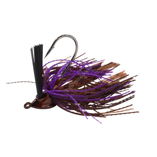 GEECRACK German Jig 1/2oz # 003 Purple/Bitter Chocolate