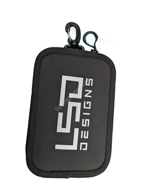 LSD Fishing Pouch L #Cordura Black/Silver Logo