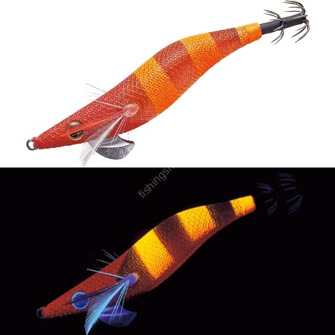 GAMAKATSU 80-609 Speed ​​Metal Egi Dropper 2.5 #12 Red Head/Red Ebi Zebra