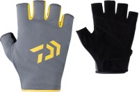 DAIWA DG-6523 Quick Dry Gloves (5fingers cut) Yellow XS