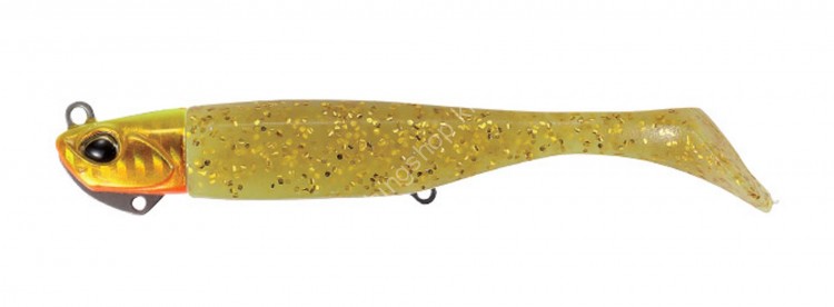 DUO Beach Walker Haul Shad Set 31g 4" AHA0063 Hirame Gold / Hirame Gold G