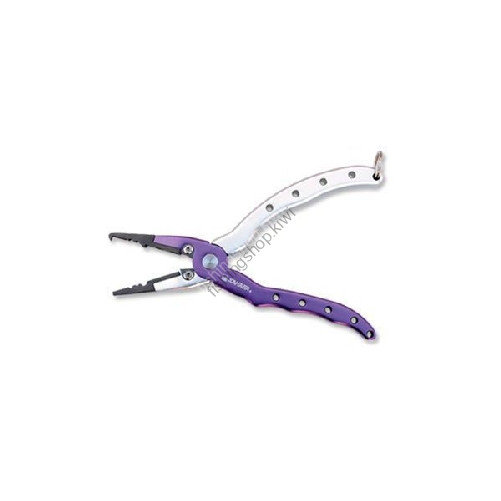 KAHARA 6.5inch Aluminum Pliers Purple / Silver