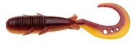 ECOGEAR Kijihata Grub 4.5'' #514 Red Brown Yellow Neon
