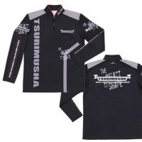TSURI MUSHA I01602 Dry Ajust Flag Zip Shirt M