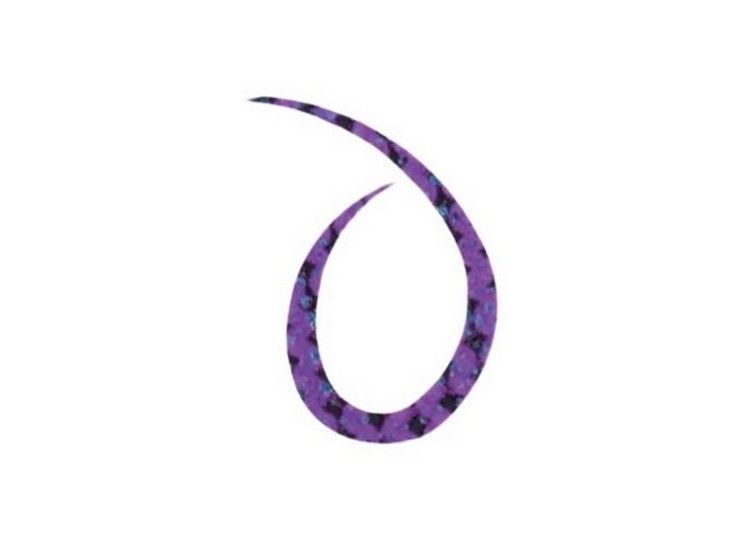 START Silicone Necktie Curly #36 Makai 斑马 (3个)