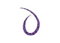 START Silicone Necktie Curly #36 Makai 斑马 (3个)