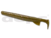 DEPS DeathAdder Shad 4'' #112 Green Pumpkin/Purple Flake