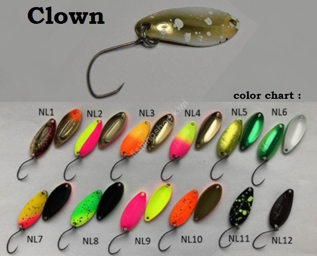 MUKAI Clown 2.5g #NL3 W Orange FC