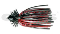 DEPS Violator Jig 3/8oz #07 Black/Scale Red