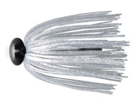 DEPS Hype Football Jig 1/2oz Silicone Skirt #60 Silver Shad