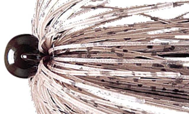 DEPS RR Jig Head 1.7g Silicone Skirt #45 Natural Brown