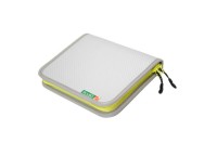 RODIO CRAFT Carbon Wallet Large #03 Silver/Chartreuse
