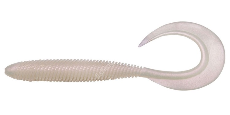 MEGABASS Kemuri Curly 4.5'' #Pearl White (7pcs)