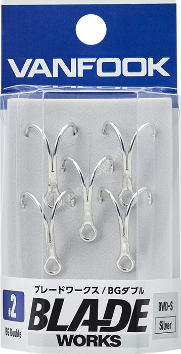 VANFOOK Blade Works BG Double [Silver] #3 (5pcs)