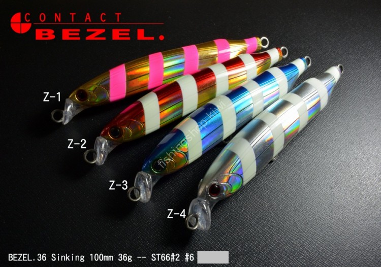 TACKLE HOUSE Bezel.36g #Z-1 Full Gold・Zebra Pink