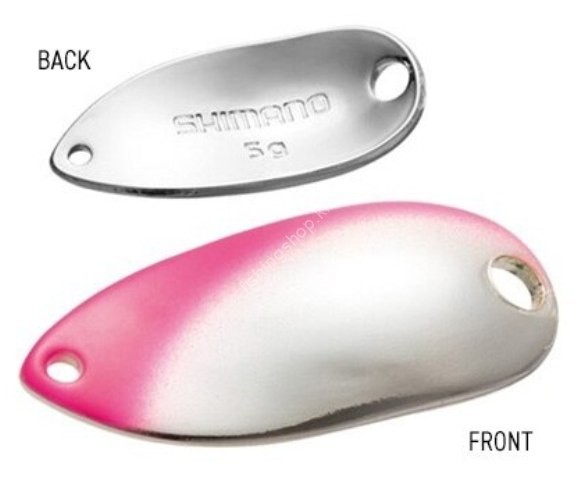 SHIMANO TR-M09R Cardiff Roll Swimmer Premium Plating 0.9g #75T Pink Silver