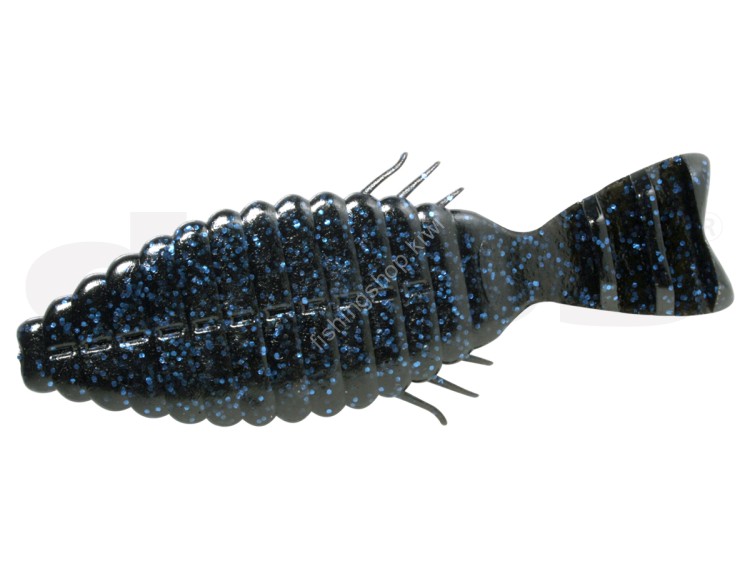 DEPS BullFlat 3.8'' #07 Black/Blue Flake