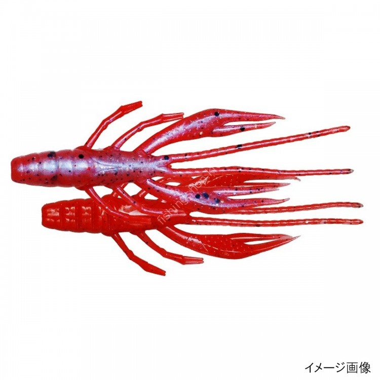 JACKALL Waver Shrimp 2.8 in Salt Chromo Dai Glow Bokeh Jako