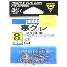 GAMAKATSU Kan Gure [Brown] #8 (20pcs)