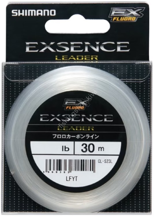 SHIMANO CL-S23L Exsence Leader EX Fluoro [Clear] 30m #4 (16lb)