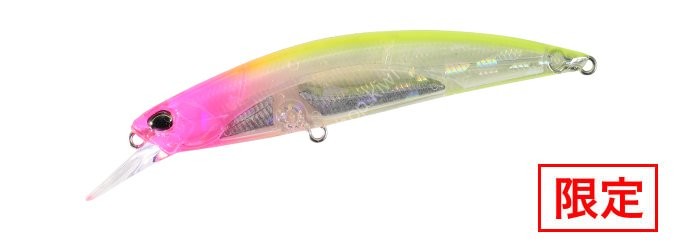 DUO Spearhead Ryuki 80S 12g SW #CLA0602 Clear Pink Head Chart