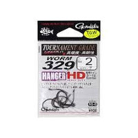 GAMAKATSU Worm 329 Hanger HD [NS Black] #2 (7pcs)